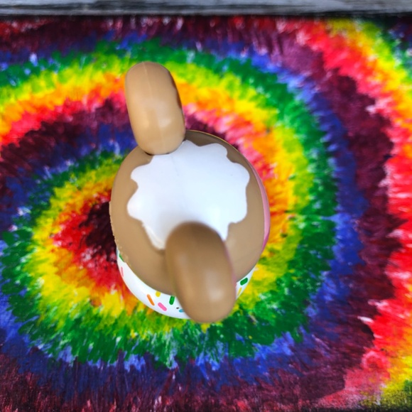 Donutella Tokidoki small toy figure Neon Star 2.25 in mini pvc figurine 🩷🤎 - Picture 8 of 11